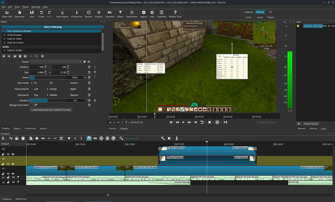 Shotcut Preview Scaling Off