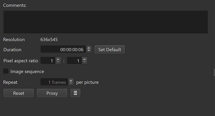 Shotcut Properties