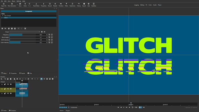 example glitch screenshot