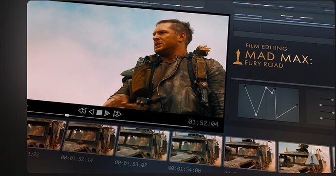 mad max fury road table de montage